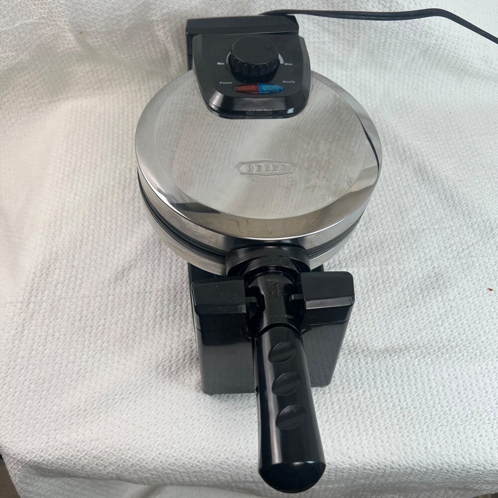 Bella Sensio GH-805 Rotating Belgian Waffle Maker Nonstick Tested Works